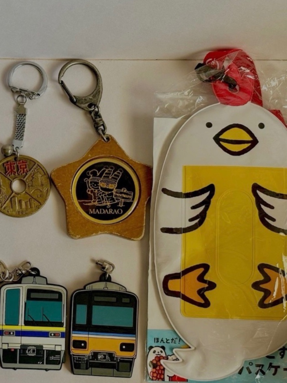 Mixed Lot 10 Japan Keychains Charms Phone Strap Lanyard Kawaii Accessories Vtg